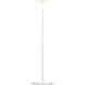 Yurei 51.5 inch 14.00 watt Matte White Floor Lamp Portable Light